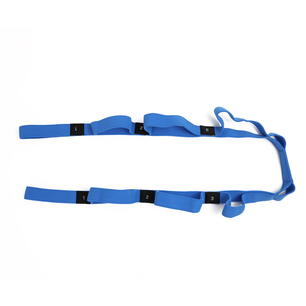 Maji Sports Elastic Yoga Straps with 10 Loops